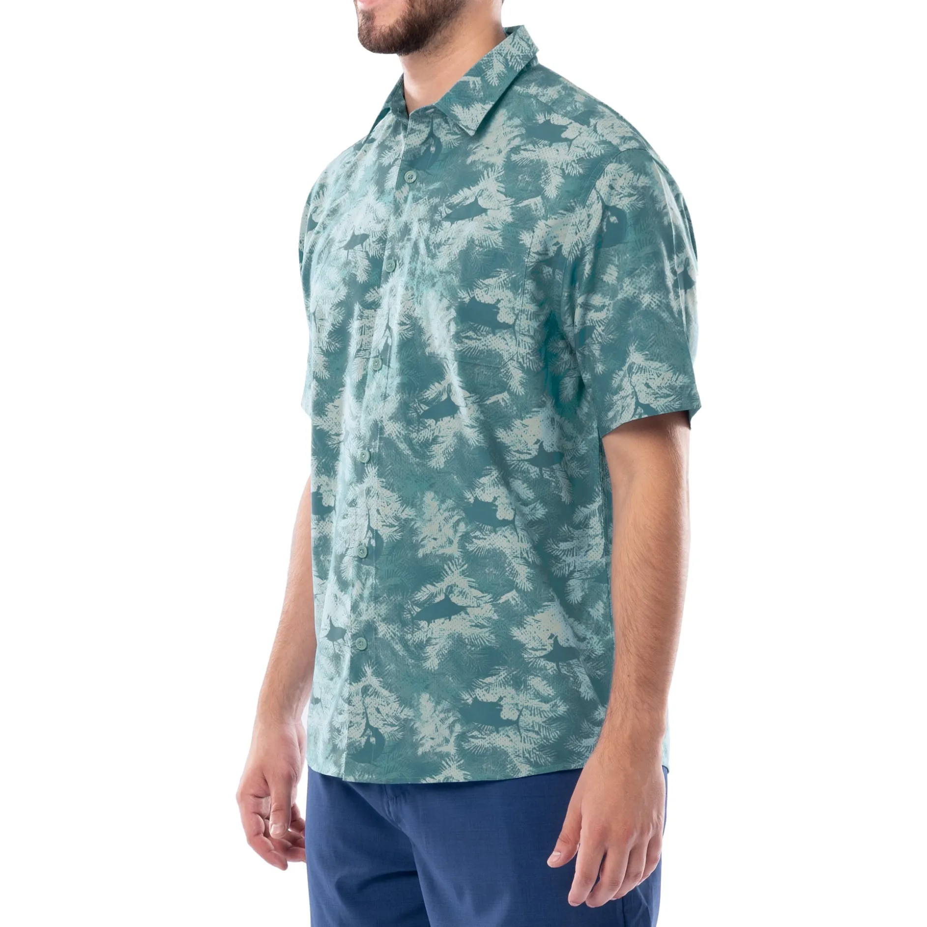 Men's Urban Palms Performance Fishing Shirt