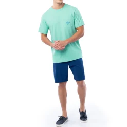 Men's Vintage Sharks Short Sleeve Pocket T-Shirt
