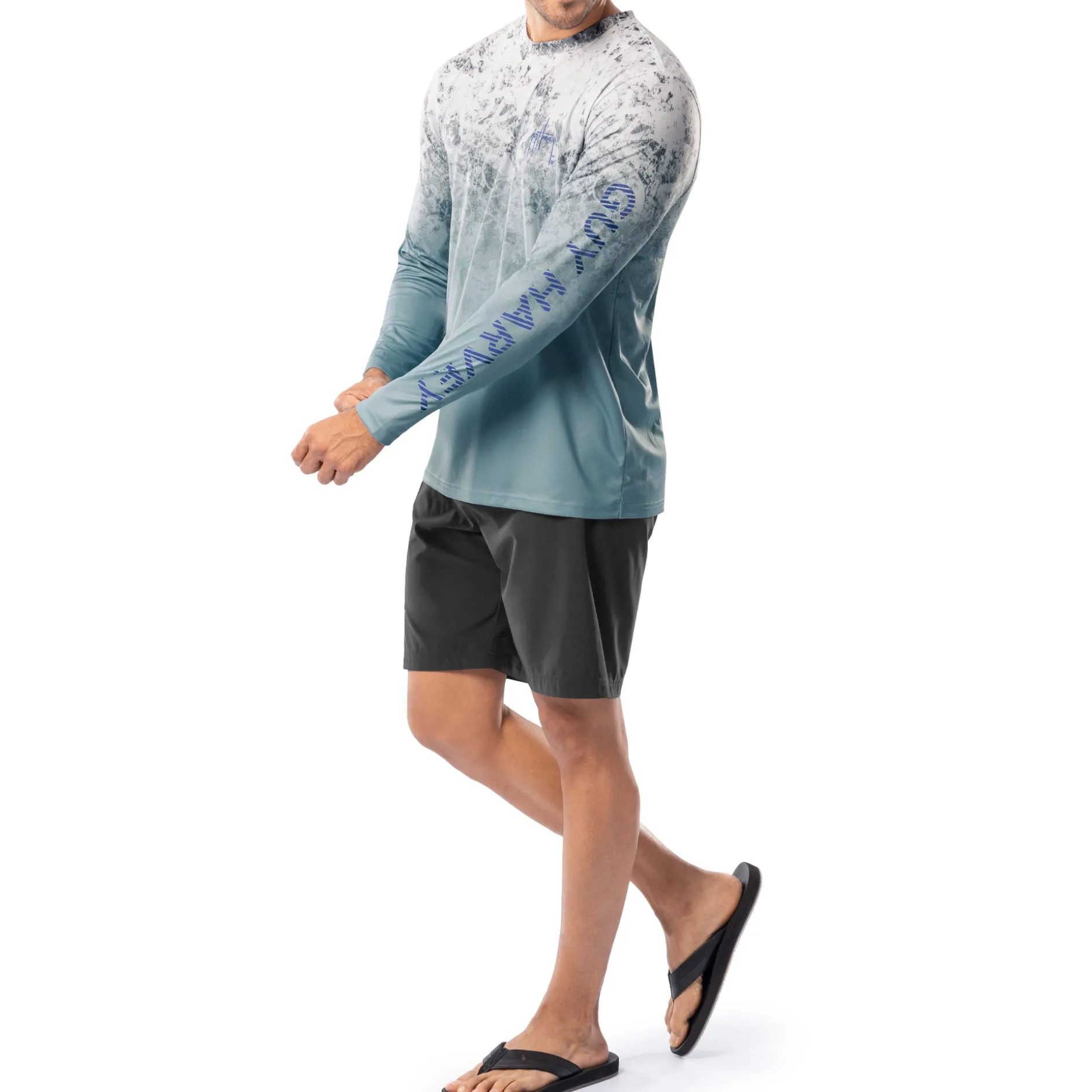 Men's Whitecap Camo Long Sleeve Performance Shirt