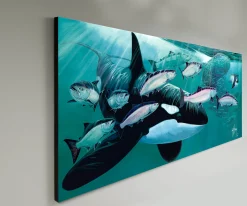 "Northern Exposure" Aluminum Art