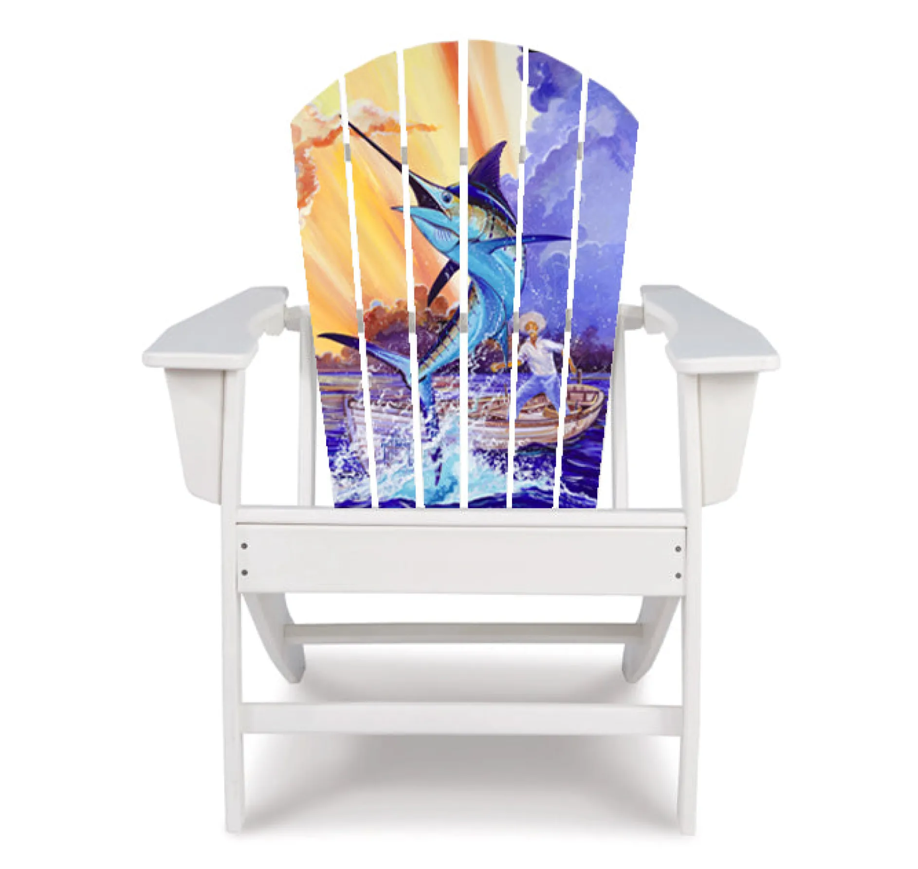 Old Man and the Sea Adirondack Chair
