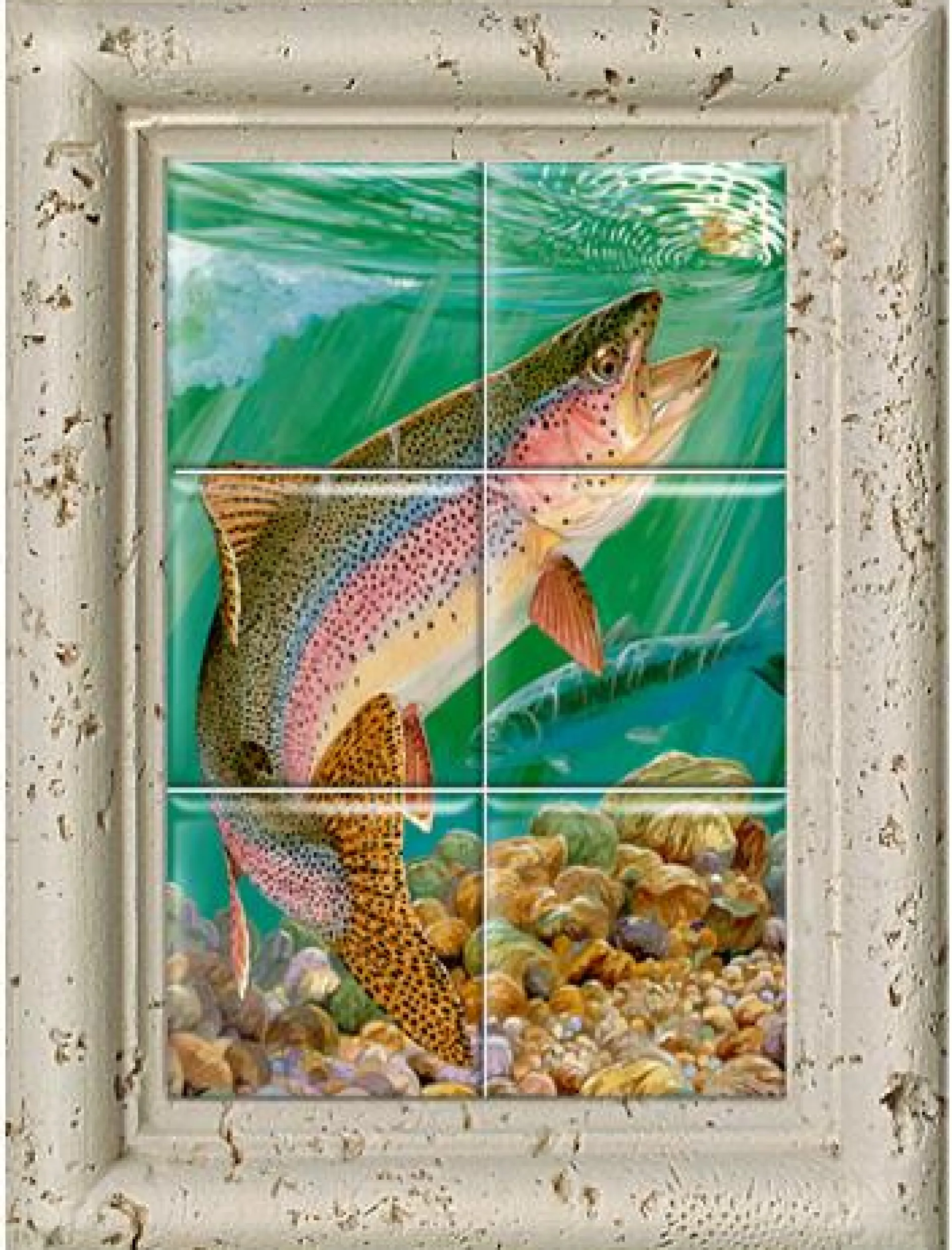"Rainbow Country" Tile Art