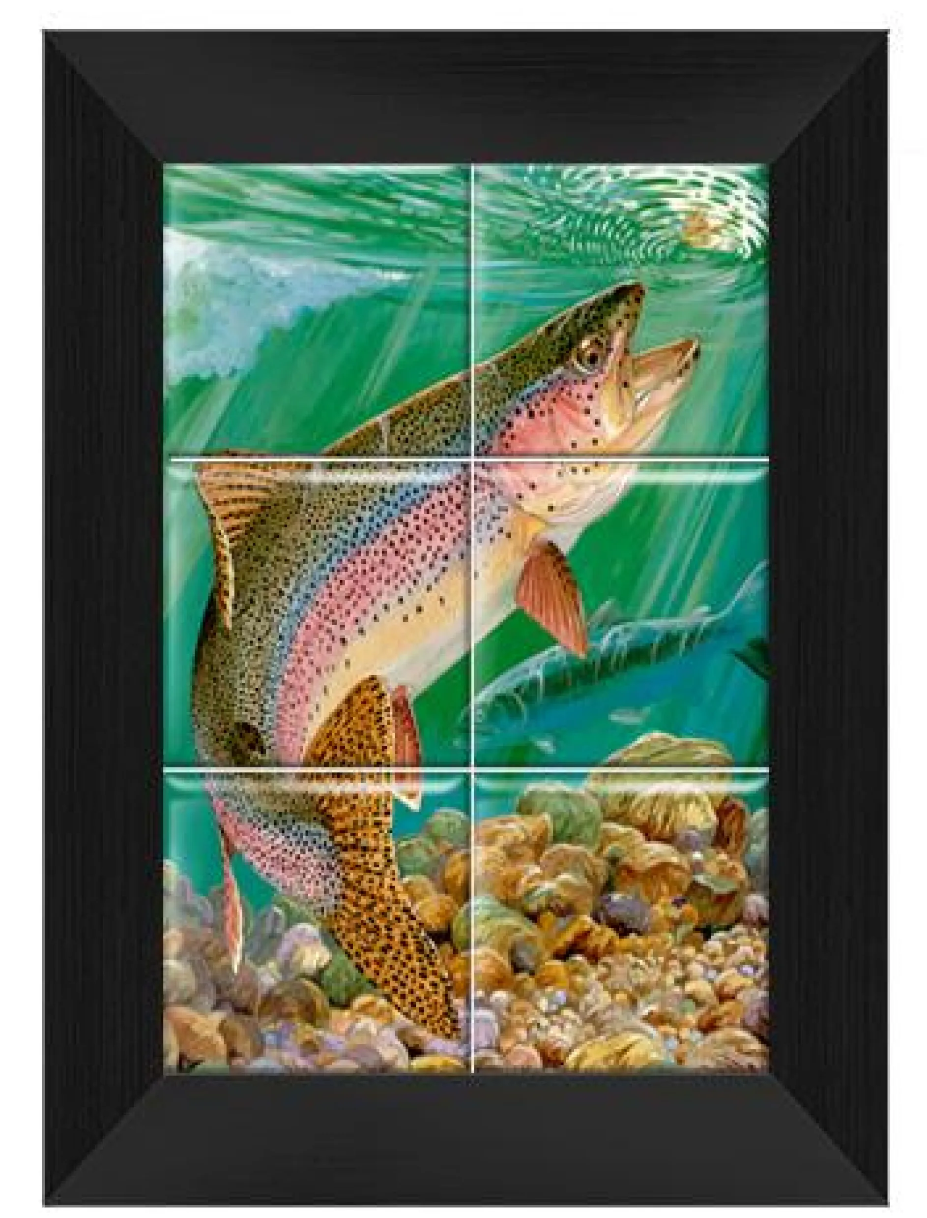 "Rainbow Country" Tile Art