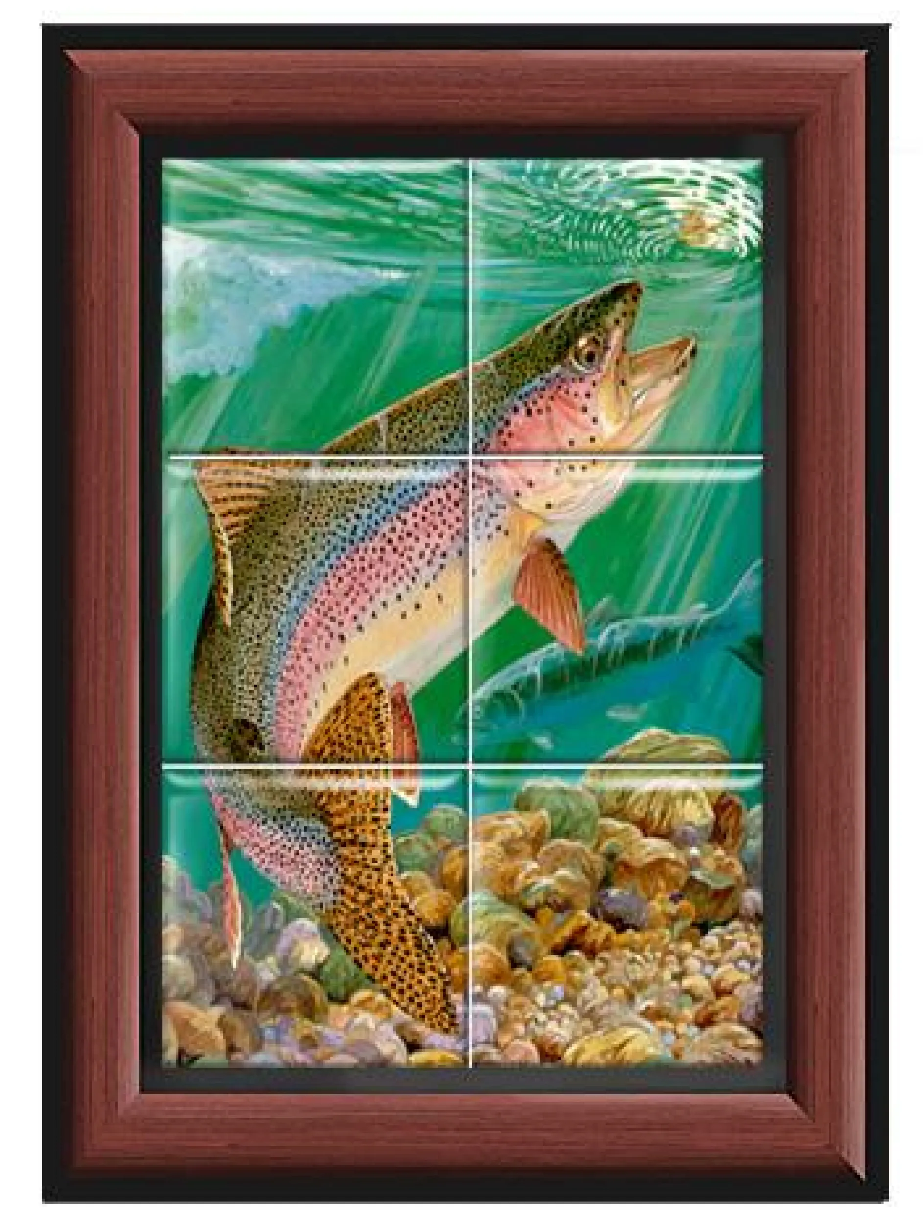 "Rainbow Country" Tile Art