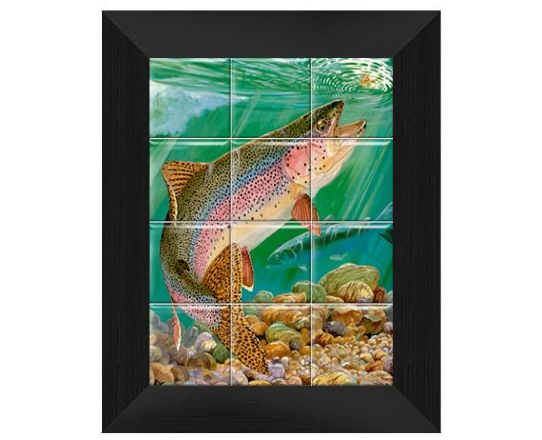 "Rainbow Country" Tile Art