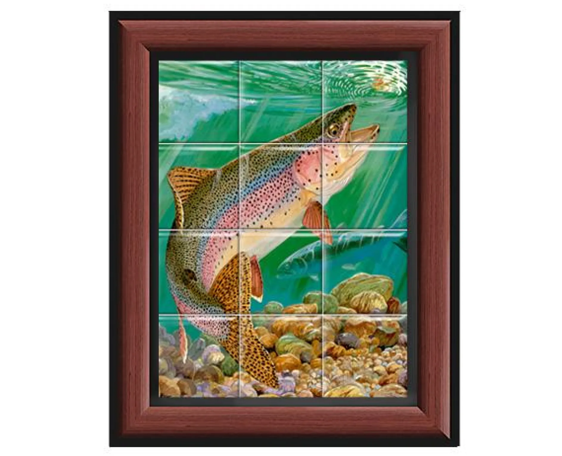"Rainbow Country" Tile Art