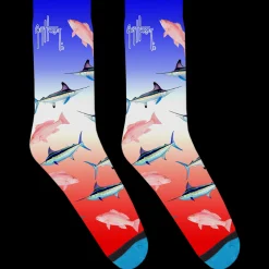 Red White Blue Socks