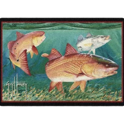 Redfish Area Rug