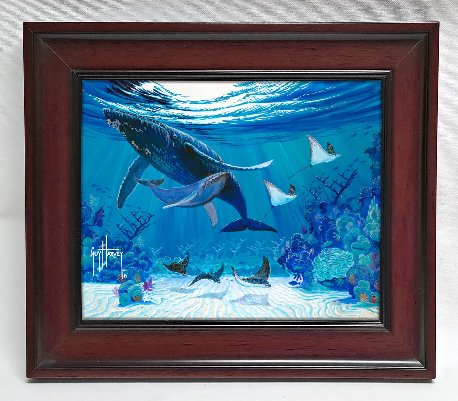 "Reef Sanctuary" Tile Art