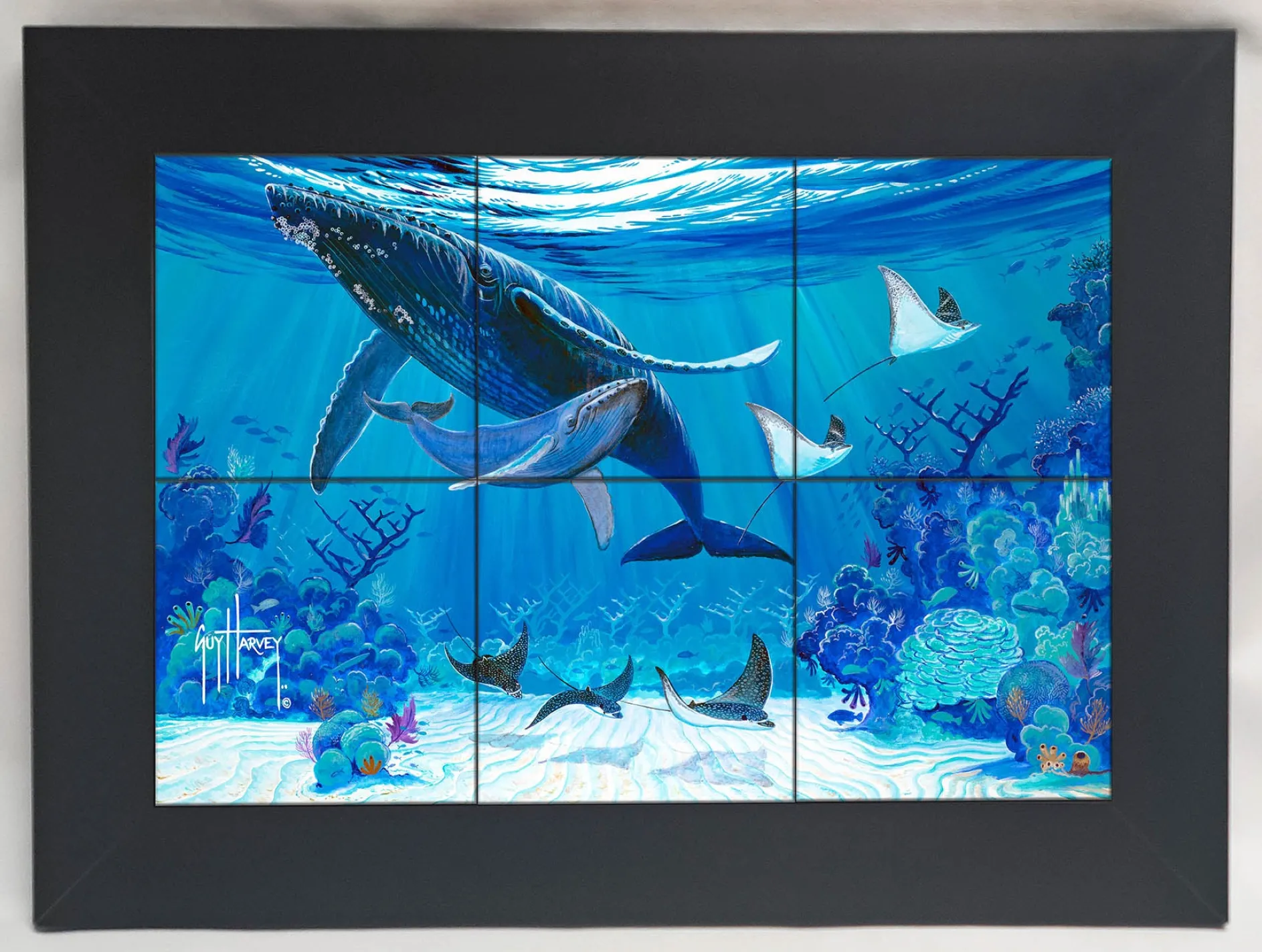 "Reef Sanctuary" Tile Art