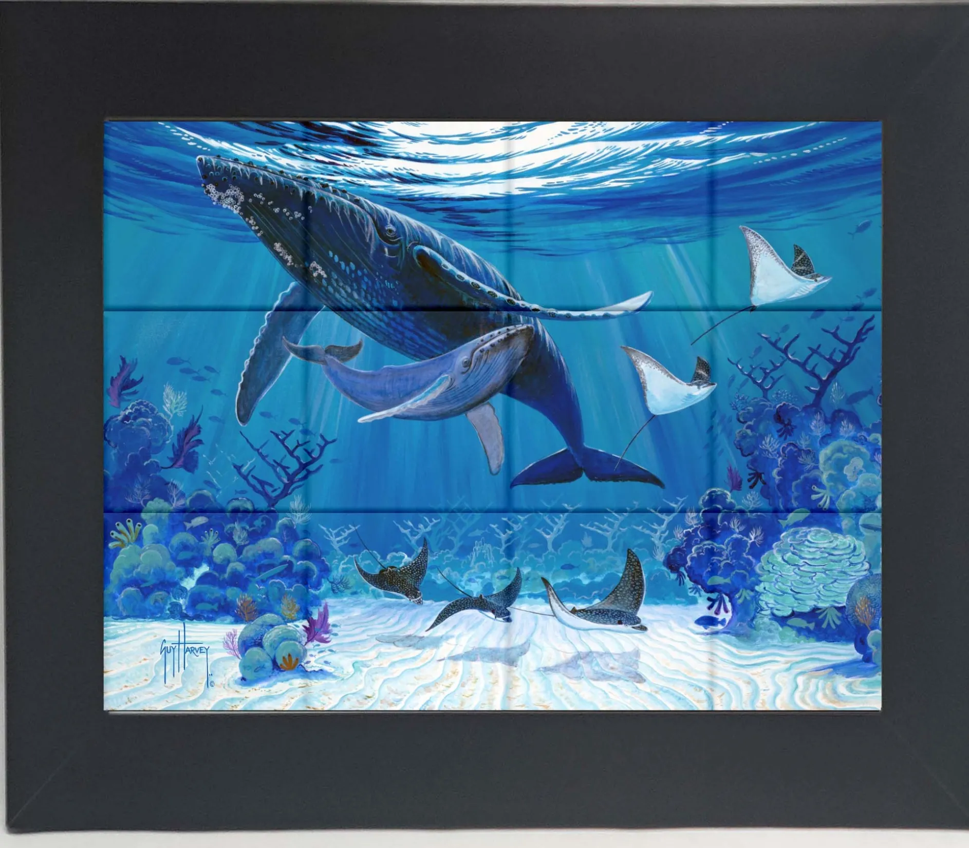 "Reef Sanctuary" Tile Art