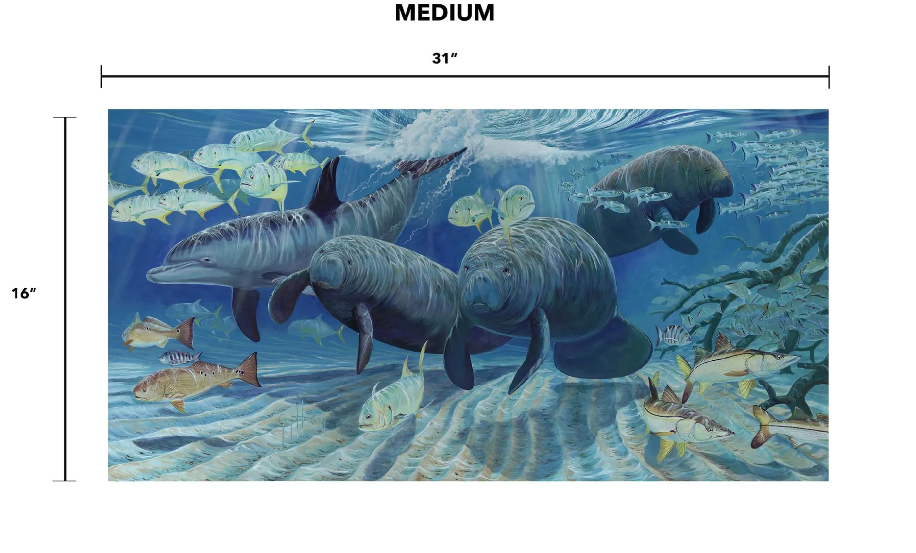 "Rivermates" Aluminum Art