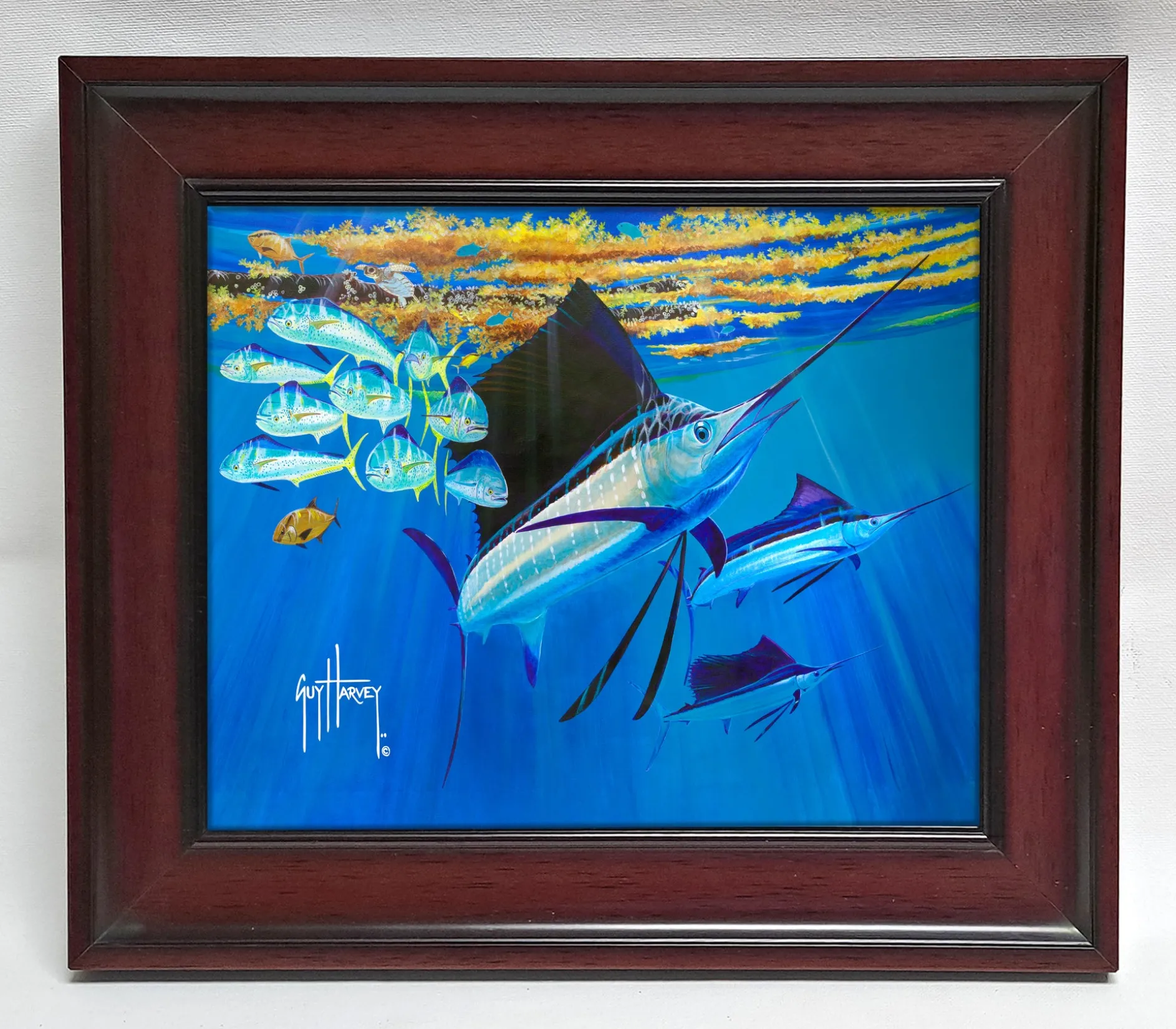 "Sails Ahoy" Tile Art