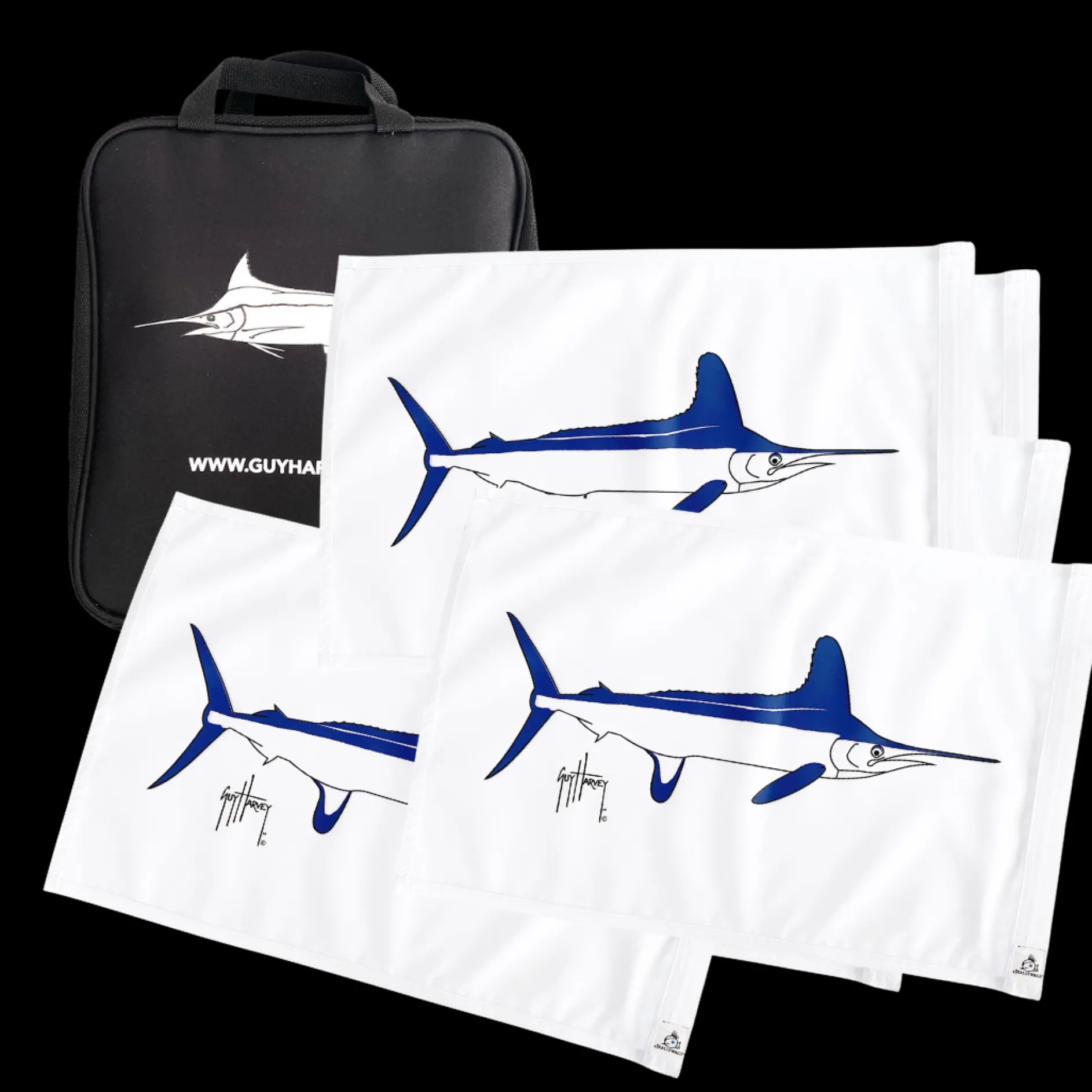 Signature White Marlin Flag Pack