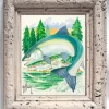 "Sockeye at Secluded Bay" Tile Art