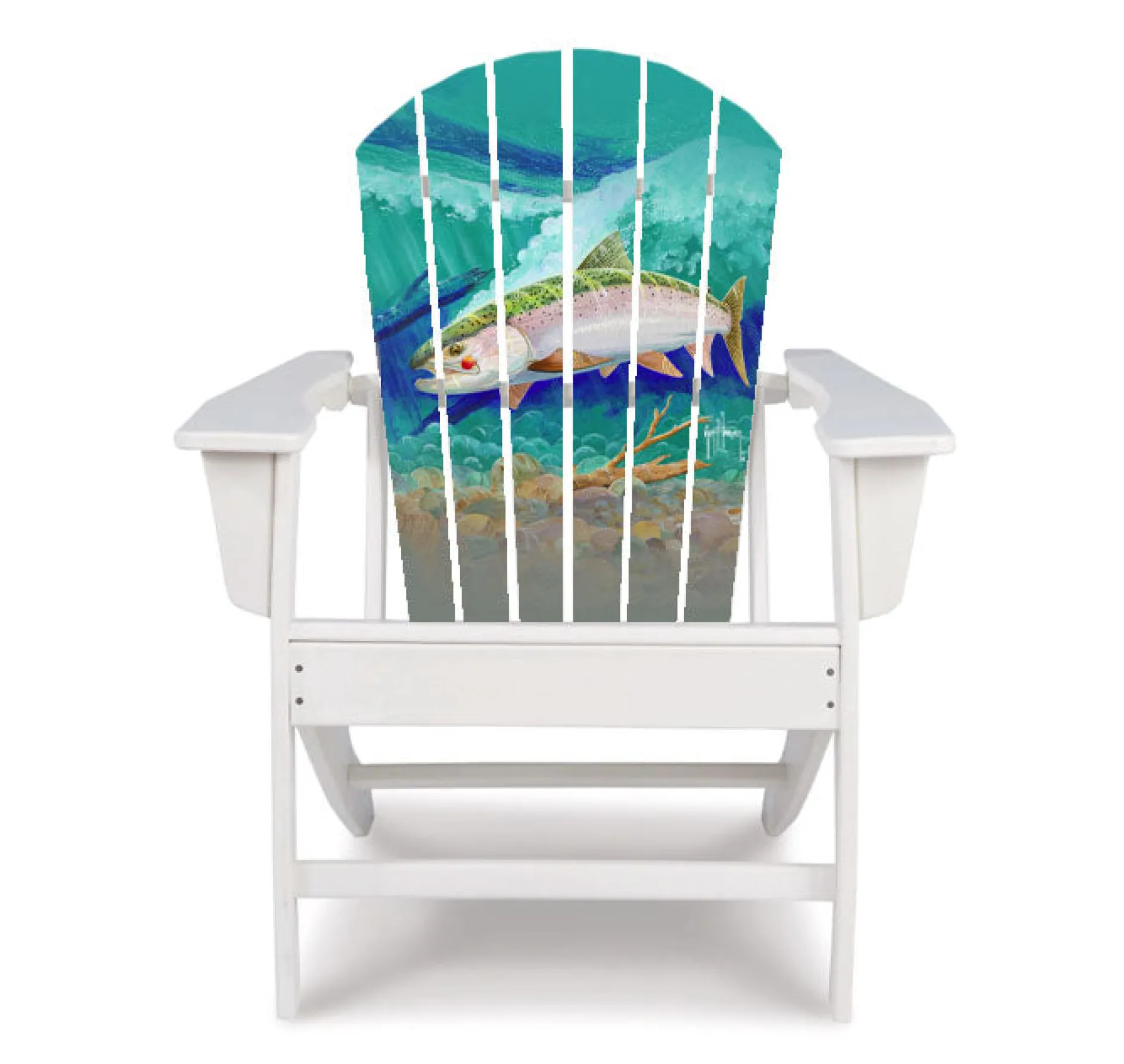 Steelhead Trout Adirondack Chair