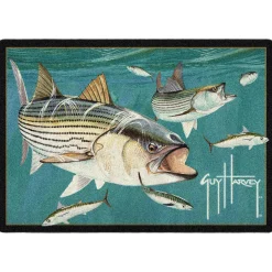 Stripped Bass Area Rug