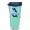 Tervis Mint and Navy Marlin