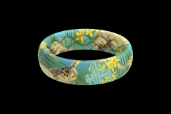Tropical Turtle Thin Ring by Groove Life