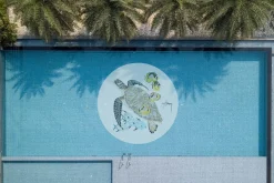Turtle Medallion Mosaic - Large