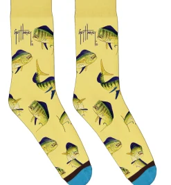 Yellow Mahi Socks